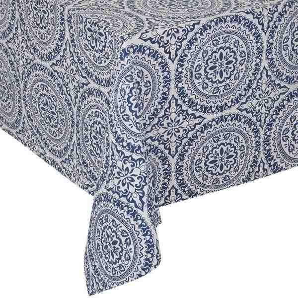 TOALHA DE MESA MANDALA 180X180CM