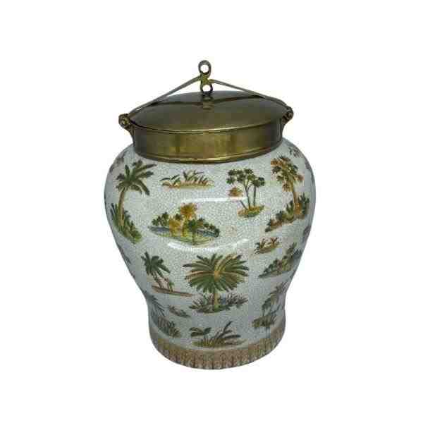 VASO DE PORCELANA LE PALMIER