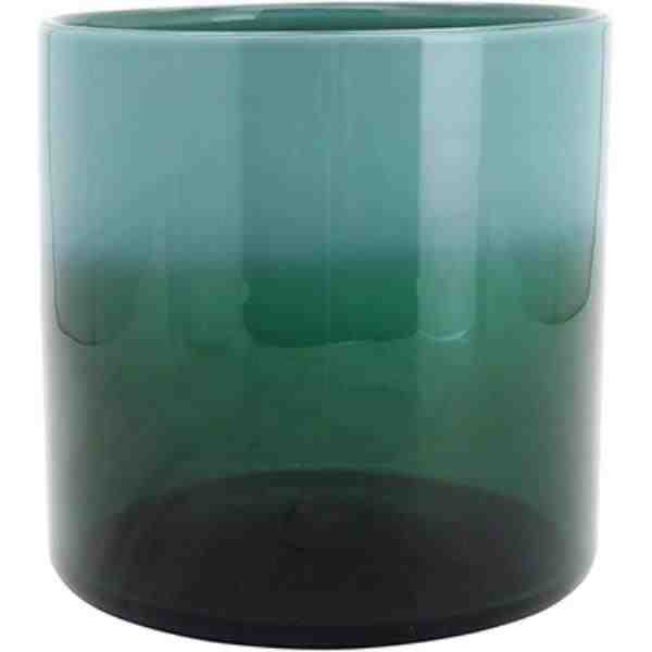 VASO VIDRO VERDE ALLINA