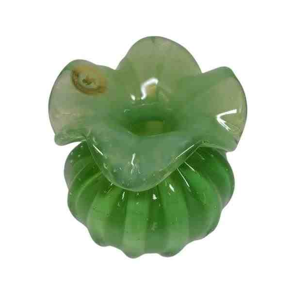 VASO G 426 VERDE 16 S/OURO