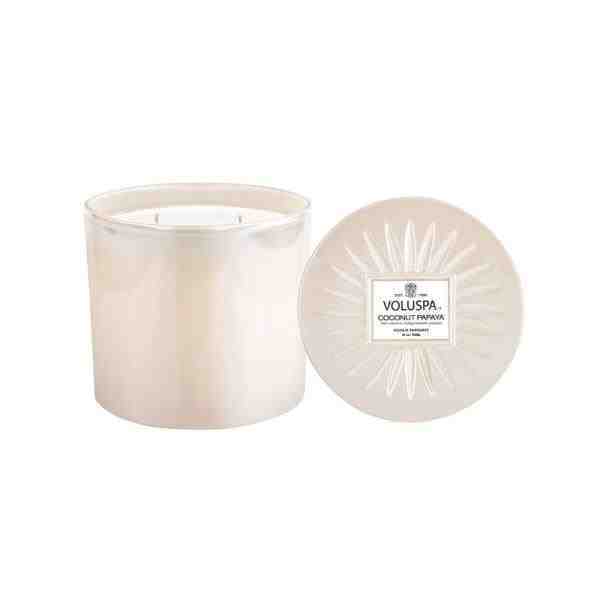 VELA POTE VIDRO G+ 150H COCONUT PAPAYA