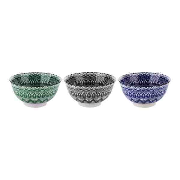 BOWL CERAM GEOMETRICO SORTIDO 12,5