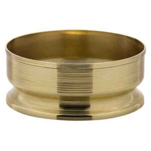CENTRO DE MESA SPIN DIAM 33CM ALT 13CM 24K