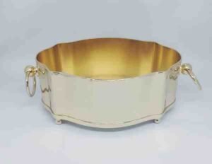 CENTRO DE MESA CLASSIC PEQ 29X22X13CM 24K