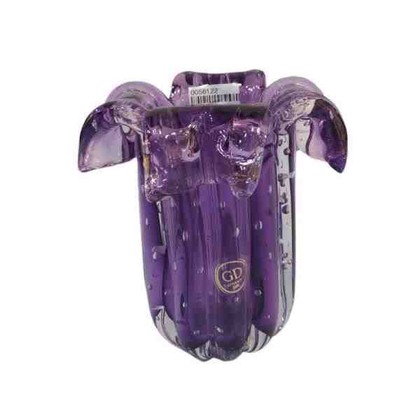 VASO FIORI PP VIOLETA S/ OURO