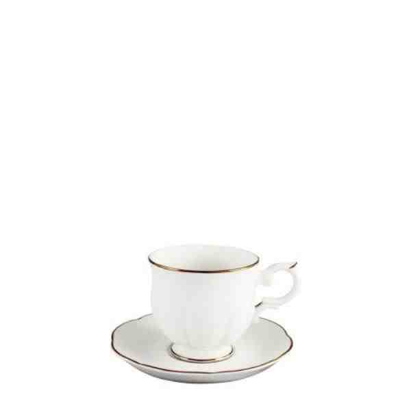 XICARA/PIRES CAFE WINDSOR G. LINING 100ML /12 CM PORCELANA CX C/6