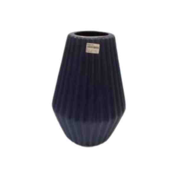 VASO DECOR CERAM AZUL P