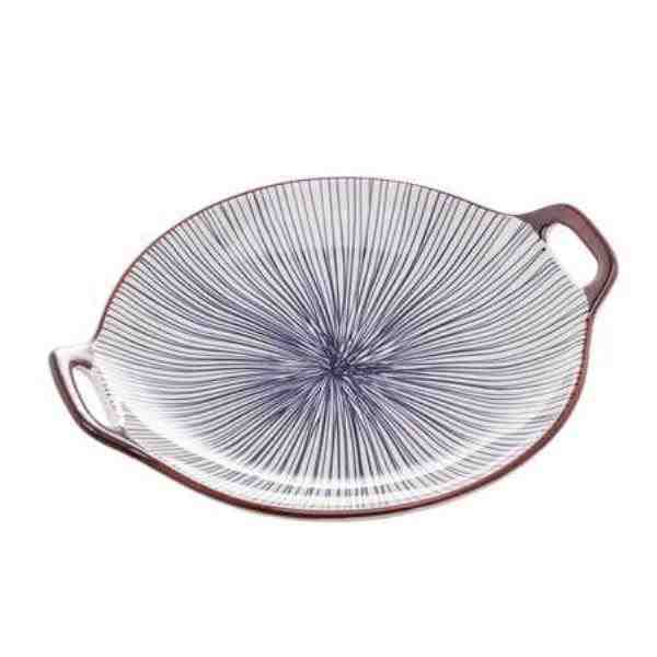 TRAVESSA RED PORC C/ALCA KOJI 23,5X20X4,5CM