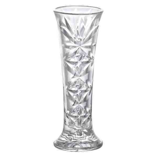 VASO VIDRO PETALAS 6X15CM