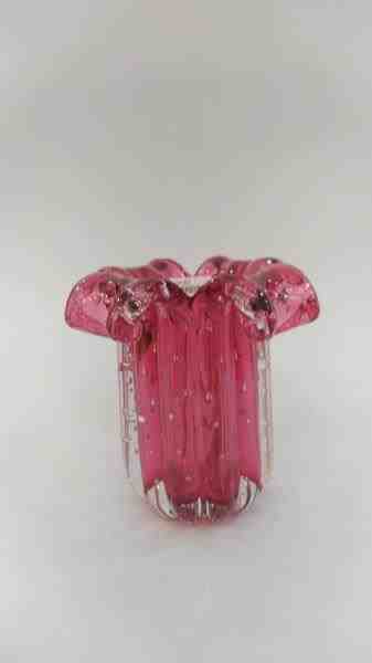 VASO FIORI PP PINK S/ OURO
