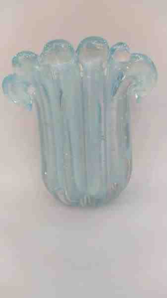 VASO LEQUE P AZ BEBE S/ OURO