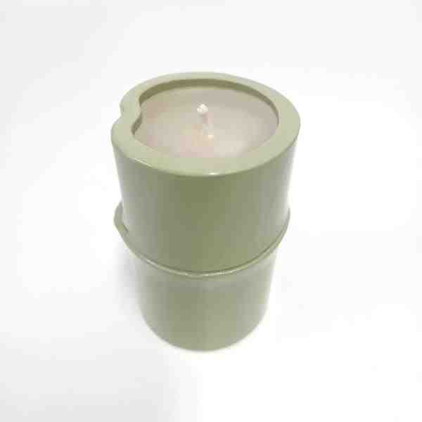 VELA BAMBU VERDE ALECRIM PP