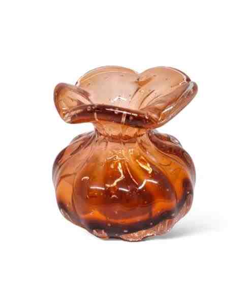 VASO FRUFRU MINI AMBAR INDIANO