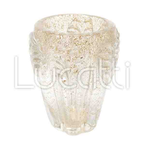 VASO EM VIDRO INCOLOR C/ DOUR P
