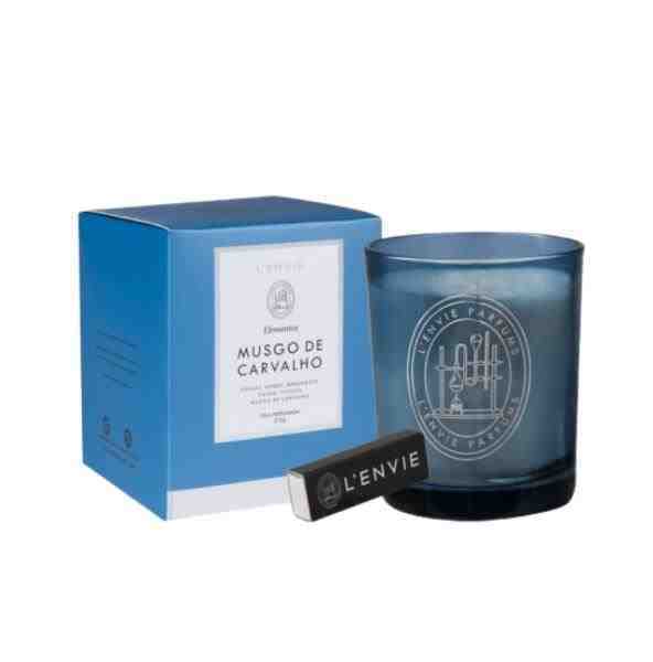 VELA PERFUME MUSGO DE CARVALHO 210G