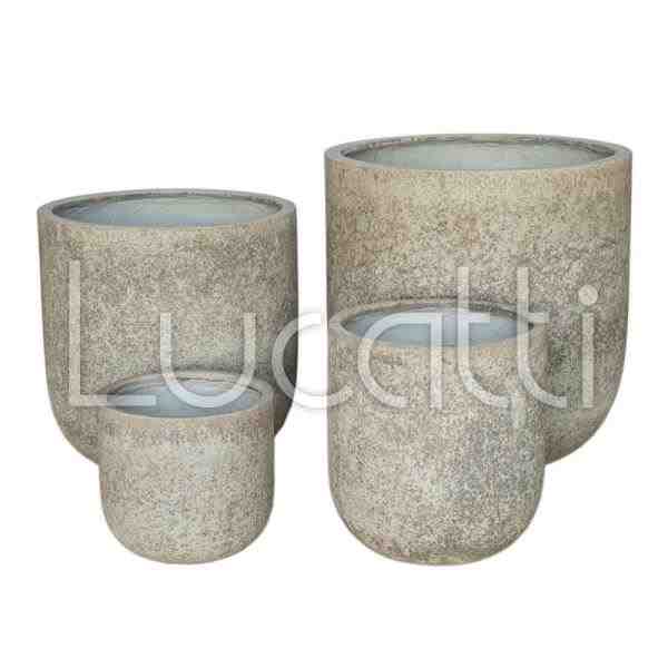 VASO CIMENTO CINZA EG