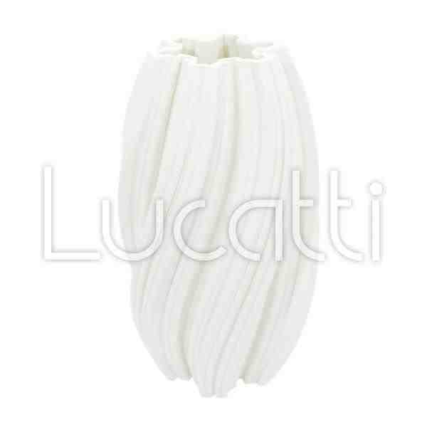 VASO EM CERAMICA BRANCO