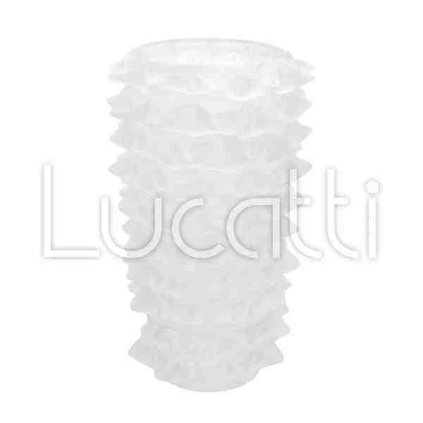VASO VIDRO BRANCO FOSCO G