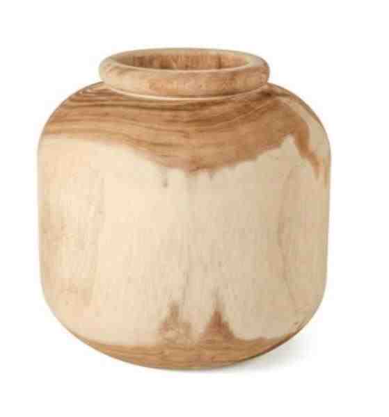 VASO EM MADEIRA