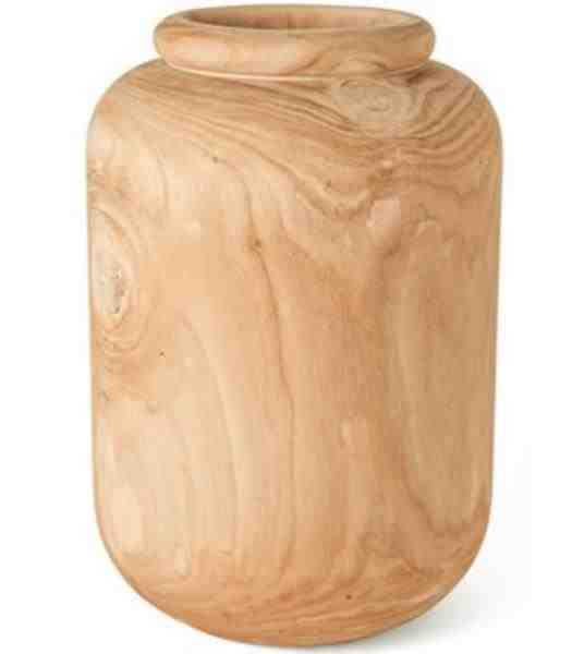 VASO EM MADEIRA