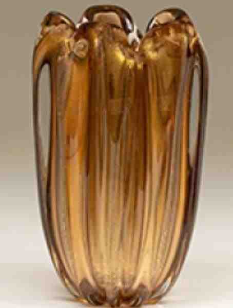VASO G 484 OFF WHITE PASTEL S/OURO