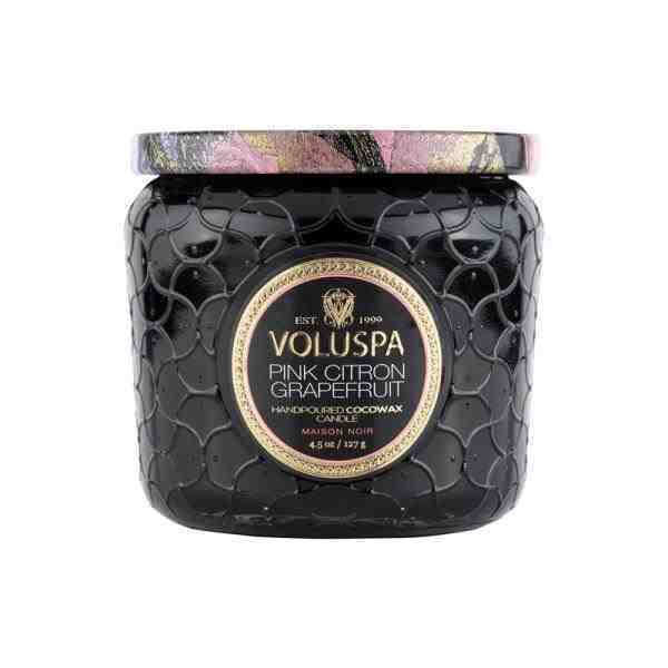 VELA POTE VIDRO 35H PINK CITRON GRAPERFRUIT