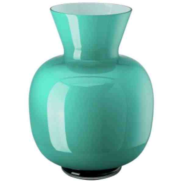VASO VIDRO ROSENTHAL ANNA AZUL
