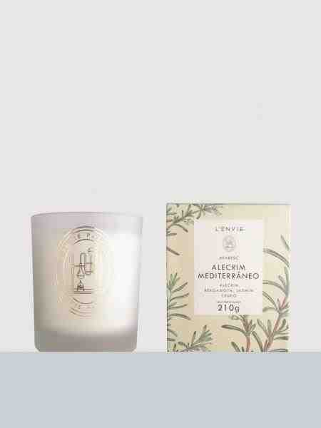 VELA PERFUMADA ALECRIM 210 G