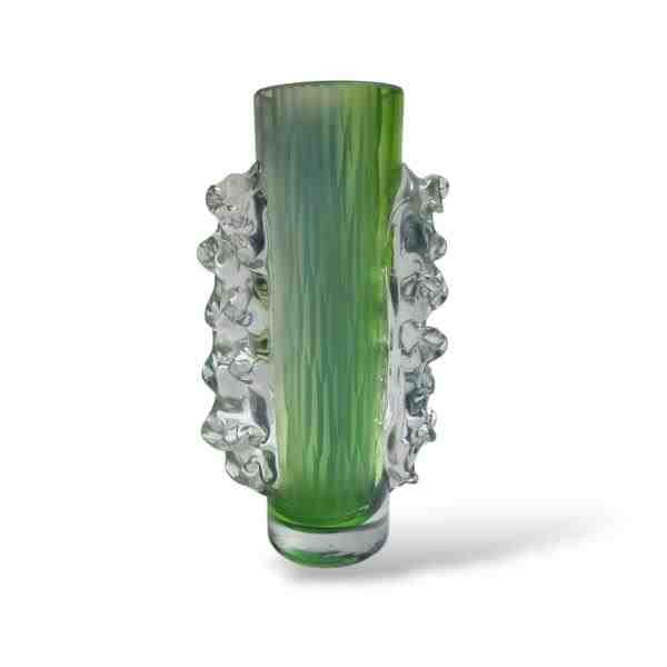 VASO NARCISO 28 VERDE CRISTAL AMA 6-166923