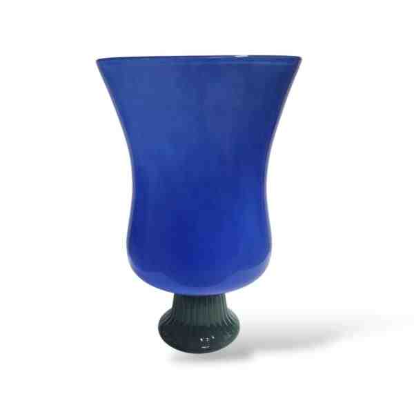 VASO IOS 36 AZUL BASE VERDE VIDRO AMA6-H54L