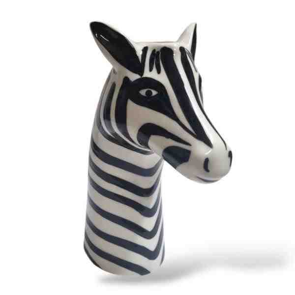 VASO ZEBRA CERAMICA AMA6-B3509