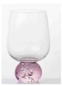 JOGO C/6 TAÇA TRANSPARENTE E PINK 540ML