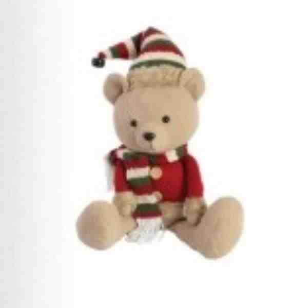 URSO DE PELUCIA PULOVER E TOUCA CLASSIC