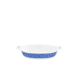 ASSADEIRA OVAL 24 X 14 CM - AZURE LUX