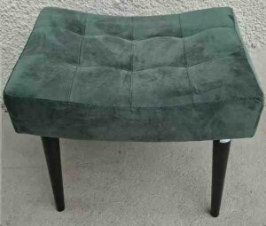 PUFF WAVE CJ 2 PC VELUDO VERDE 49X51X36