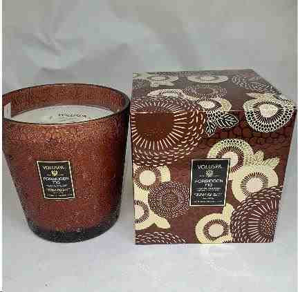 VELA VASO PEDESTAL 3 PAVIOS + 80H FORBIDDEN FIG