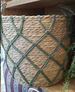 CESTA DE FIBRA ALTO ARAMADO P