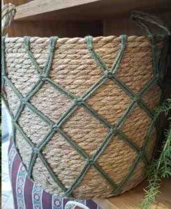 CESTO DE FIBRA ALTO ARAMADO G