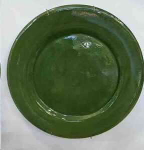 APOIO DECORATIVO OPRNAMENTAL VERDE ALCACHOFRA