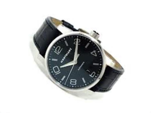 TIMEWALKER AUT ACO DIAL PRETO 39MM CROCO PRETO