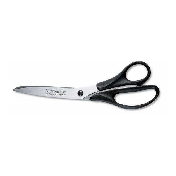 TESOURA INOX P/ USO DOMESTICO CABO PRETO