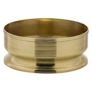 CENTRO DE MESA SPIN DIAM 33CM ALT 13CM 24K