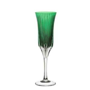 JG 6 TAÇAS CRISTAL P/CHAMPAGNE 190ML VD ESC