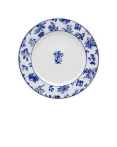 JG 4 PRATOS SOBREM CHINTZ AZUL