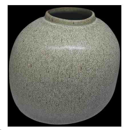 VASO EM CERAMICA VERDE G (361149)