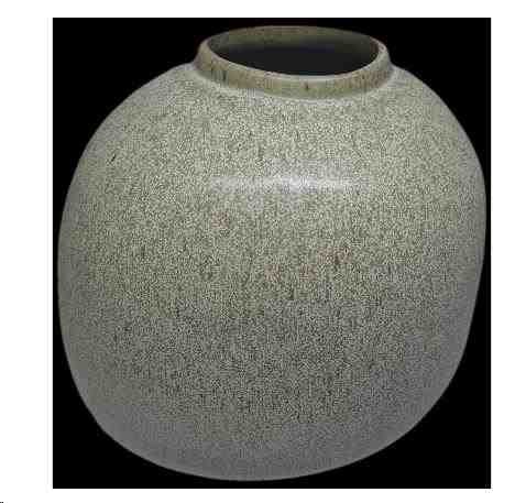 VASO EM CERAMICA VERDE (361101)