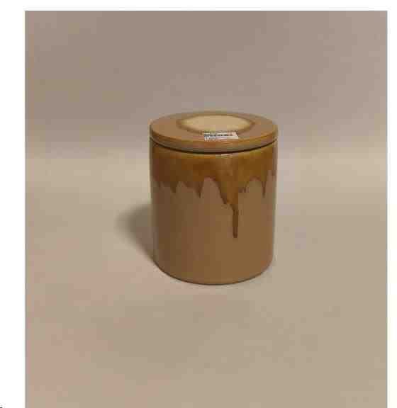 VELA COM SUPORTE EM CERAMICA (22417)