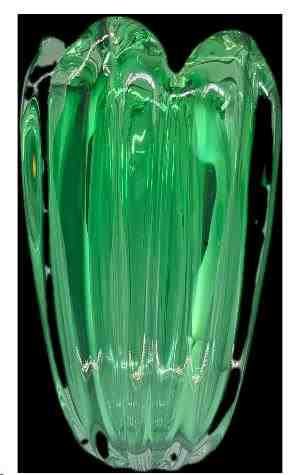 VASO SEM OURO G 47 VERDE ESM SEM OURO